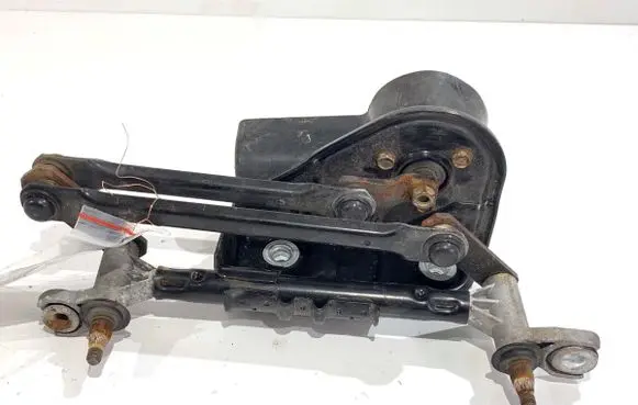 Front wiper linkage and motor