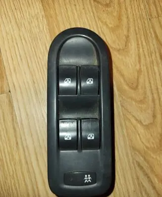 Renault Scenic II - Grand scenic II Electric window control switch 156018070