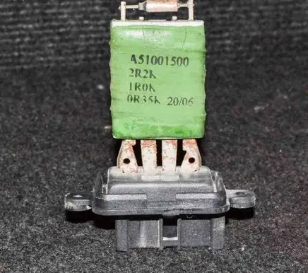 Fiat Panda II Heater blower motor/fan resistor A51001500