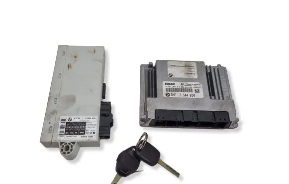 BMW 6 E63 E64 Engine ECU kit and lock set 61356963828 7544610
