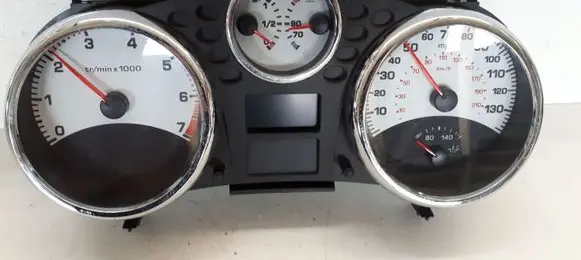 Peugeot 207 Speedometer (instrument cluster) A2C53190335 A2C53065549