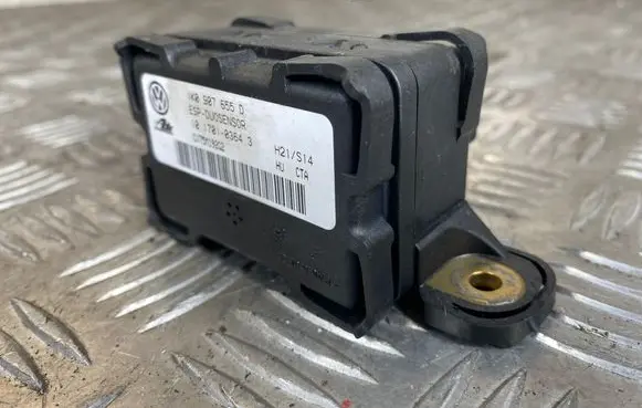 Skoda Octavia Mk2 (1Z) ESP acceleration yaw rate sensor 1K0907655D CV75M192G2 10170103643