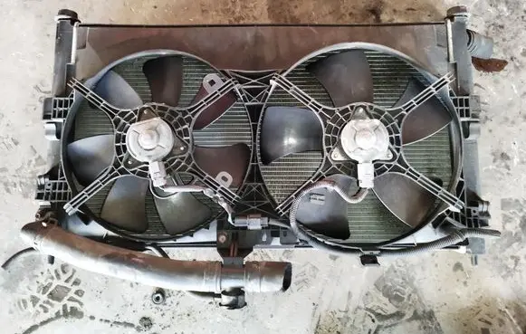 Mitsubishi Lancer X Radiator support slam panel