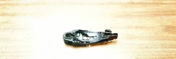 Peugeot Partner III Rear door exterior handle/bracket 9802977380