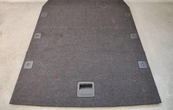 Skoda Superb B8 (3V) Trunk/boot floor carpet liner 3V986141258 3V9861412
