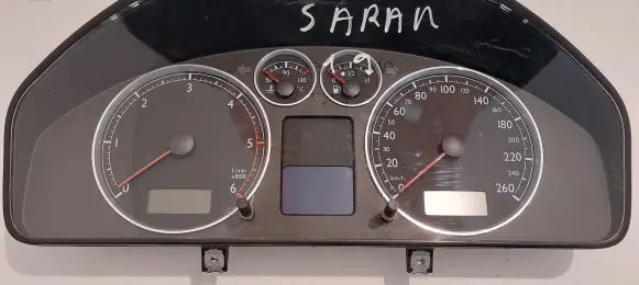 Volkswagen Sharan Speedometer (instrument cluster) YM2110849ABD 7M3920820H 2109040450