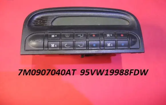 Seat Alhambra (Mk1) Climate control unit 7M0907040AT 95VW19988FDW