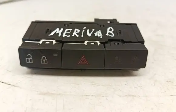 Opel Meriva B Hazard light switch 13287826 0334