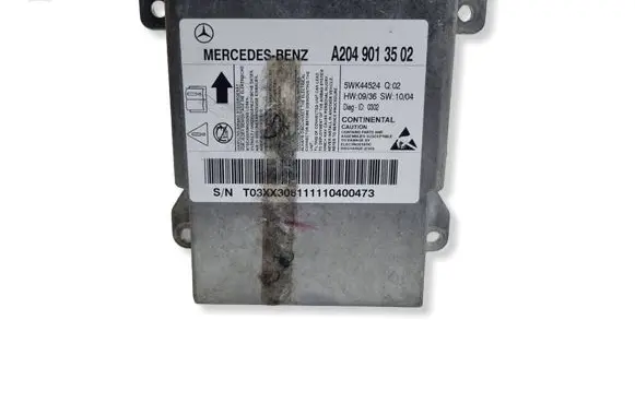 Mercedes-Benz C W204 Airbag control unit/module A2049013502 5WK44524