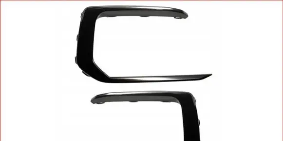 Audi A6 S6 C8 4K Front bumper splitter molding 