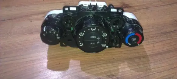 Ford Fiesta Climate control unit c1b119980cc c1b1-19980-cc