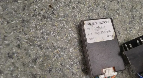 BMW 5 E39 EUR ISO radio connector 20160503