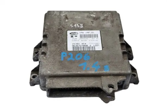 Peugeot 206 Engine control unit/module 9636727080 16301464 HVA16129