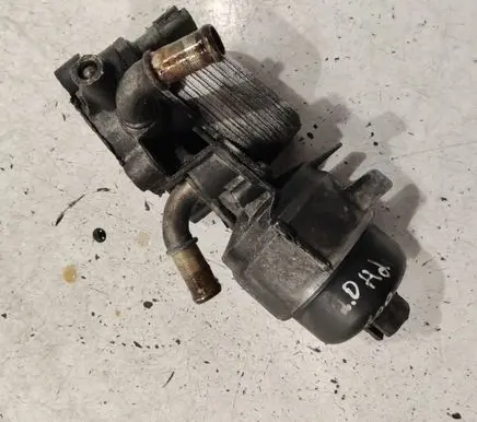 Oil filter mounting bracket