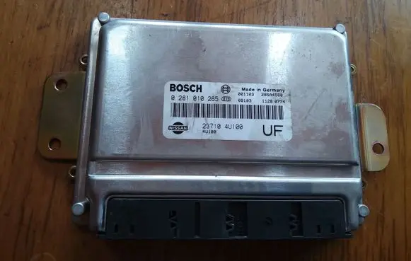 Nissan Almera Tino Engine control unit/module 0281010265 237104U100