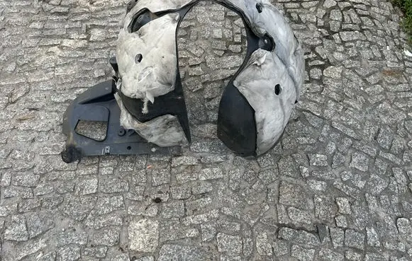Citroen DS3 Front wheel arch liner splash guards 9678576880