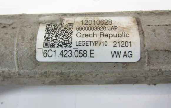 Skoda Fabia Mk3 (NJ) Steering rack 6C1423058E