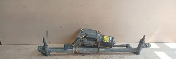 Front wiper linkage and motor