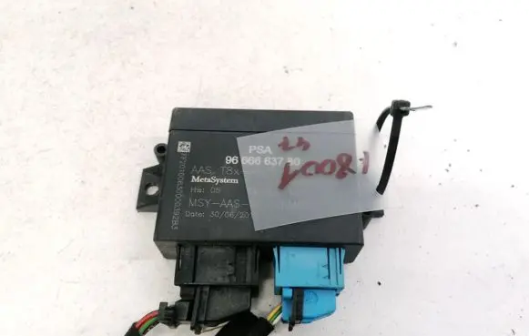 Peugeot 3008 I Parking PDC control unit/module 9666663780 AAP00950
