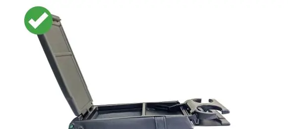 Mercedes-Benz C W204 Rear seat armrest 