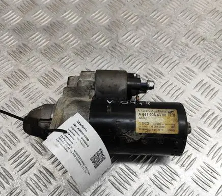 Mercedes-Benz Vito Viano W447 Starter motor A6519064300 0001139085