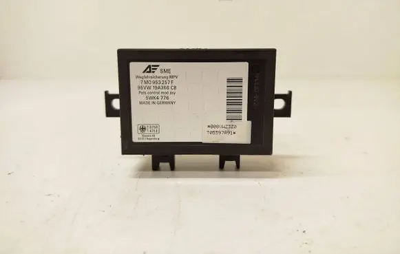 Volkswagen Sharan Immobilizer control unit/module 7M0953257F 95VW19A366CB 5WK4776