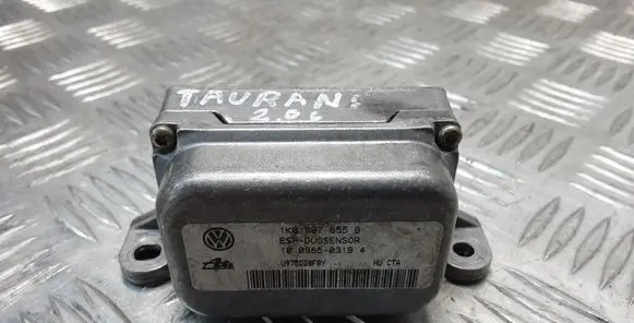Volkswagen Touran I ESP acceleration yaw rate sensor 1K0907655B