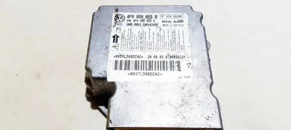 Audi A6 S6 C6 4F Airbag control unit/module 4f0959655b 4f0910655e