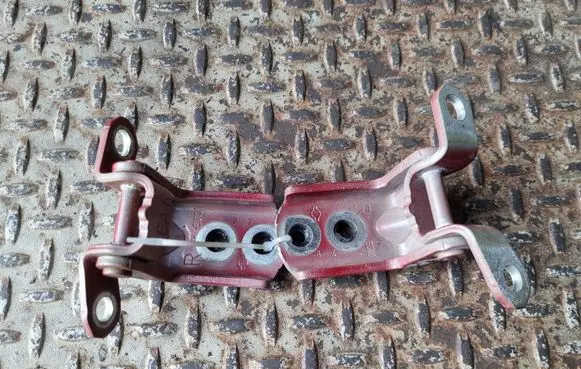 Front door hinge set