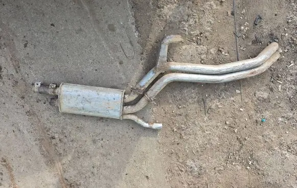 BMW 5 E34 Middle muffler/silencer