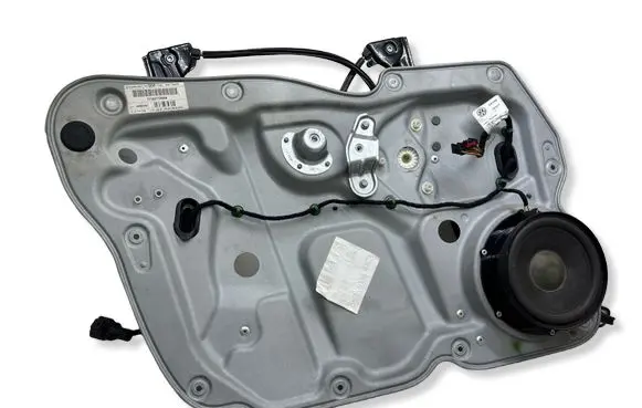 Volkswagen Touran I Front window lifting mechanism without motor 1T1837729AN