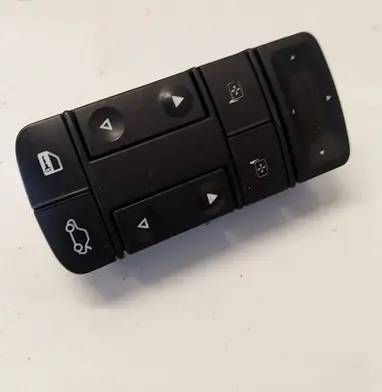 Opel Vectra C Electric window control switch 09185952