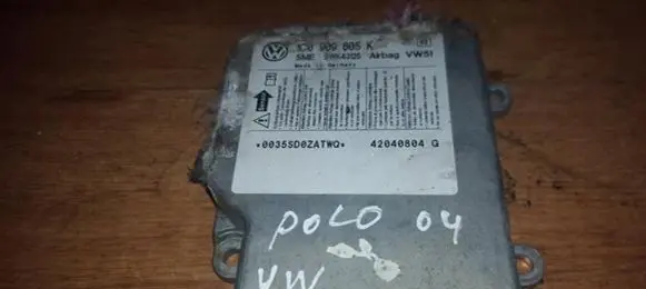 Volkswagen Polo Airbag control unit/module 1c0909605k 5wk43125
