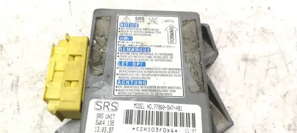 Honda Accord Airbag control unit/module 77960SN7H91 5WK4135 CZH103F0X4