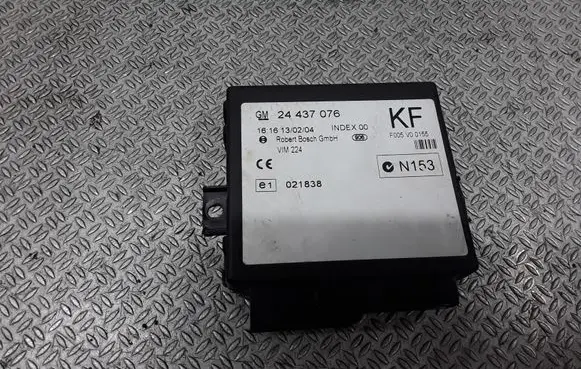 Opel Zafira A Comfort/convenience module 24437076
