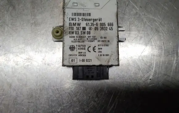 BMW 3 E46 Immobilizer control unit/module 61356905666 05393245