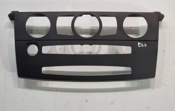 BMW 5 E60 E61 Climate control/heater control trim 7063151 14121810