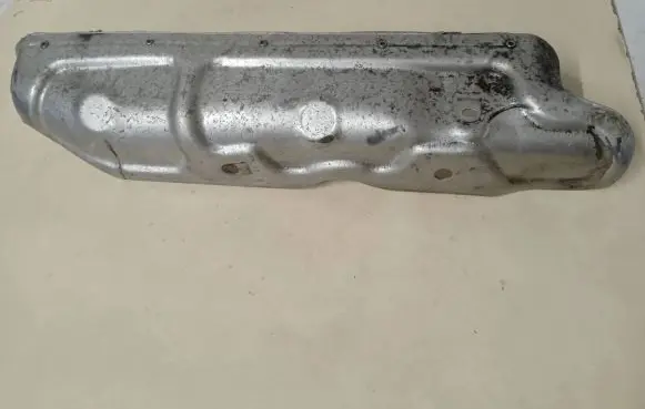 Heat shield in engine bay