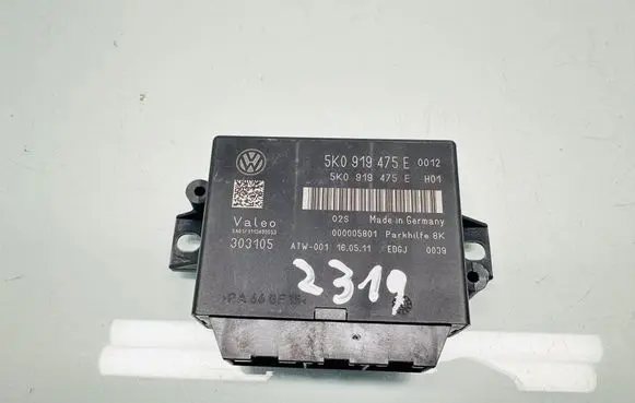 Volkswagen Golf Plus Parking PDC control unit/module 5K0919475E 303105