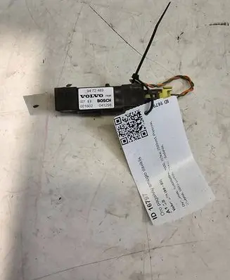Airbag deployment crash/impact sensor