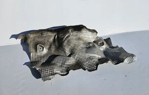 Renault Megane IV Heat shield in engine bay 