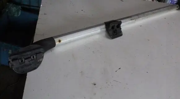 Mazda MX-5 NC Miata Roof transverse bars on the 