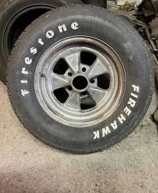 Plymouth Belvedere R14 steel rim 