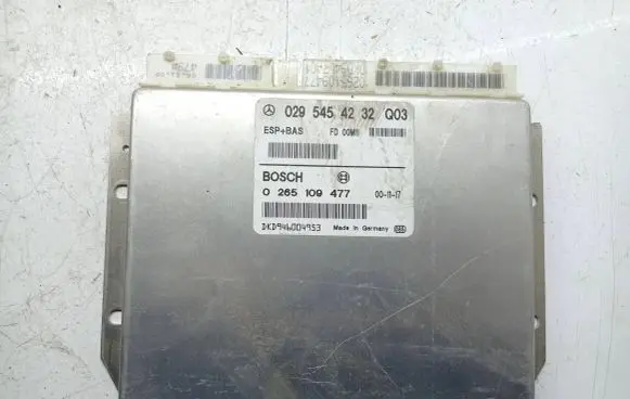 Mercedes-Benz A W168 ABS control unit/module 0295454232q03 0265109477