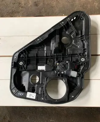 Hyundai Santa Fe Rear door window regulator with motor 9137000100 834702W060