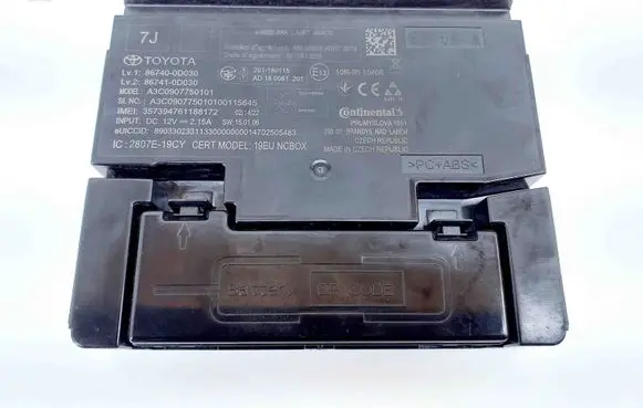 Toyota Yaris XP210 Central body control module A3C0907750101 867400D030