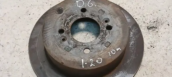 Rear brake disc