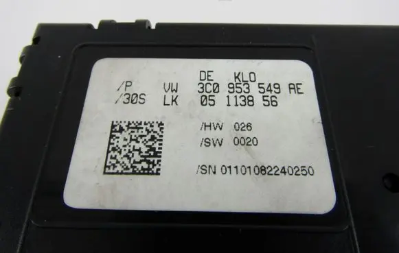 Volkswagen PASSAT B6 Other control units/modules 3c0953549ae