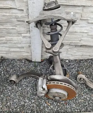 Audi A4 S4 B8 8K Rear shock absorber with coil spring 