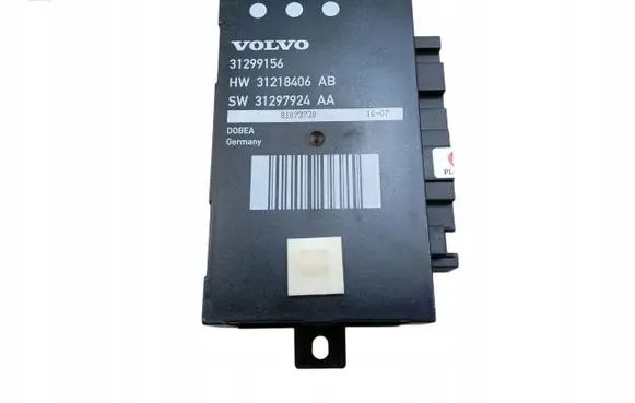 Volvo XC60 Trunk lid opening control unit 31299156